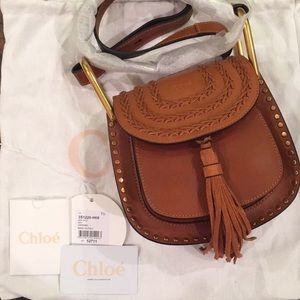 NWT Chloe “Hudson” Mini Crossbody Bag in Caramel
